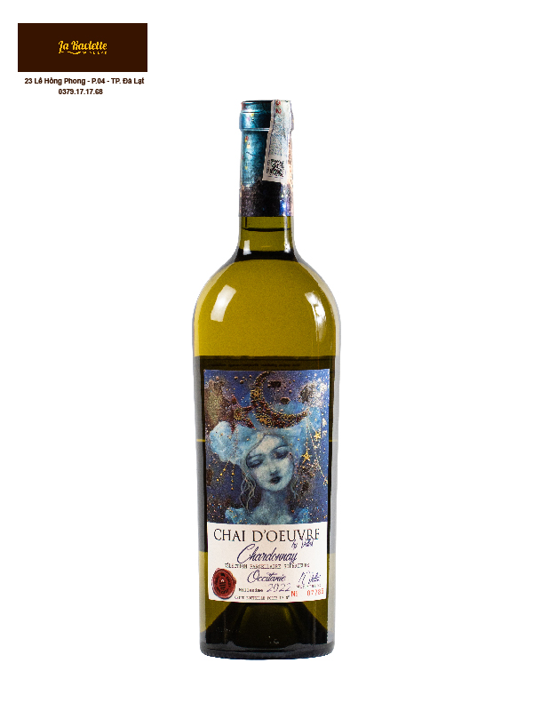CHAI D’OEUVRE, CHARDONNAY, IGP PAYS D’OC